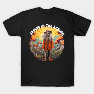 Groove in the Shroom Mushroom Lover T-Shirt